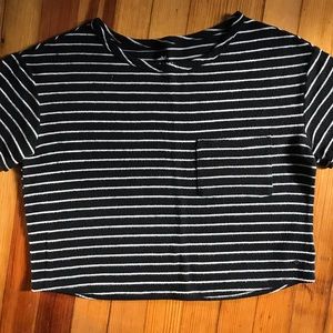 American Eagle Cropped Shirt